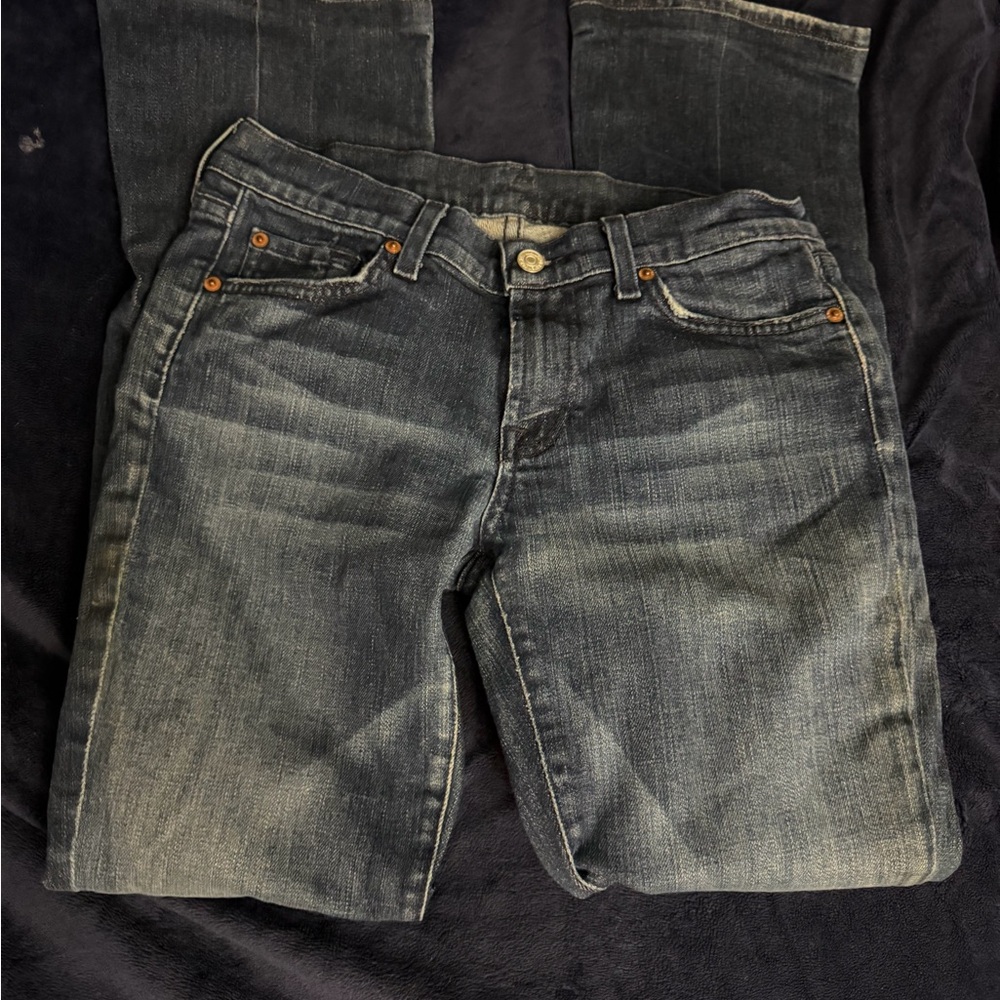Classic Blue Denim Jeans 4 all mankind, 27 boot cut